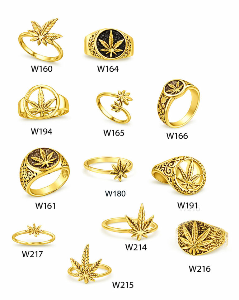 gold rings weed