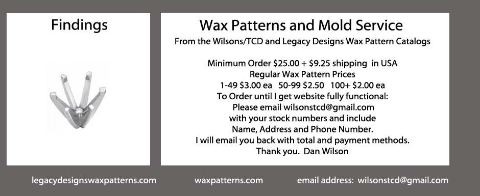 findings wax pattern header update