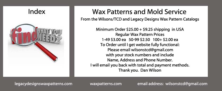 wax pattern header find update