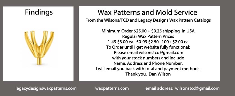 findings wax pattern header update 1