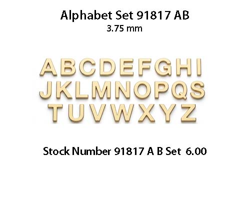 91817 ab alphabet set small 14kt product small