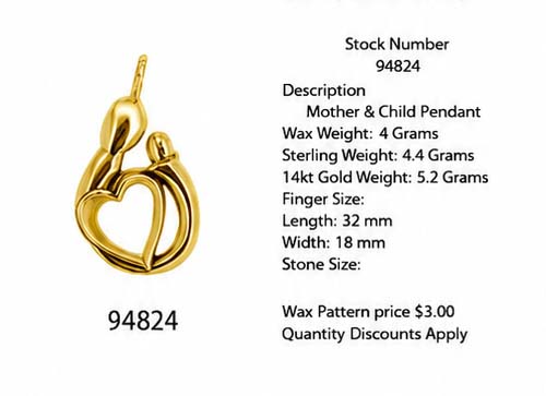94824 product 14kt small